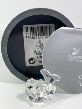 RARE !! retired Swarovski Crystal Baby Carp Gold Fish 211743 In Box